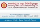 University of the Visual and Performing Arts Aptitude Test Results 2025 – Download Pass Lists Now