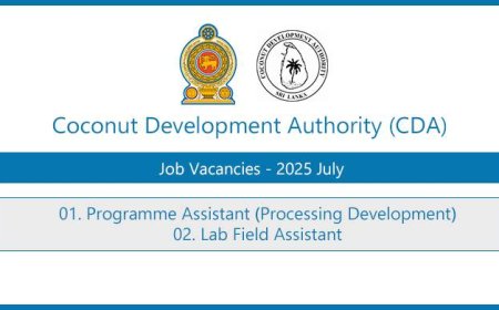 Coconut Development Authority Careers 2025 – Government Jobs Open for Application