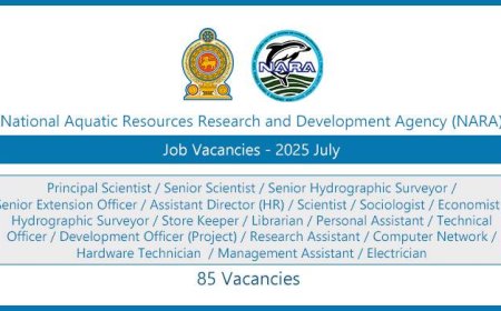 NARA Job Vacancies – July 2025 | National Aquatic Resources Research Agency
