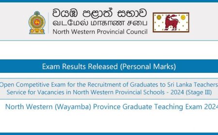 North Western Province Teacher Exam Results 2025 – Released!