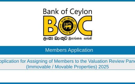 Members Application for Valuation Review Panel by BOC Bank