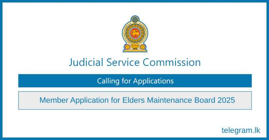 Chairman and Members Vacancy – Maintenance Board of Elders 2025 | Judicial Service Commission