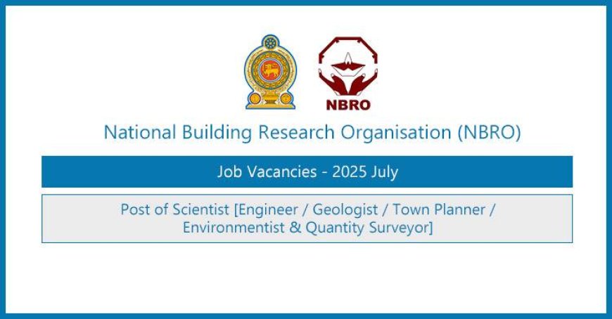 NBRO Scientist Vacancies 2025 – Apply Now for Government Research Roles