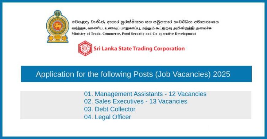 STC Job Openings 2025 – Apply Now for Management Assistants, Sales Executives, Legal Officers and More