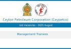 Ceylon Petroleum Corporation – Management Trainees 2025