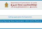 National Dancing and Music Examination 2024/2025 – Application for Examiners (Practical Test)