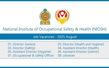National Institute of Occupational Safety and Health Jobs – August 2025