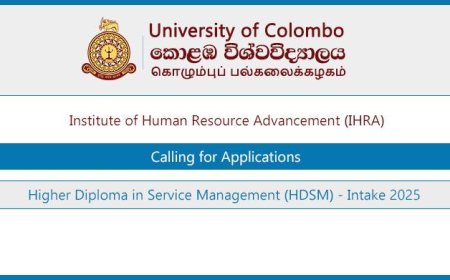 Higher Diploma in Service Management (HDSM) 2025