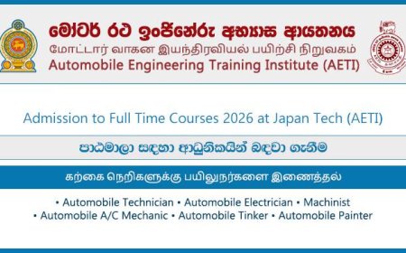 Japan Tech (AETI) Full-Time Courses 2025/26 – Applications Open for 2026 Intake