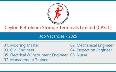 Ceylon Petroleum Storage Terminals (CPSTL) Job Vacancies – August 2025