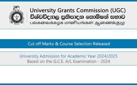 University Cut-Off Marks & Course Selection 2024/2025 – UGC Official Release