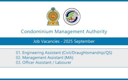 Condominium Management Authority Job Vacancies 2025 September